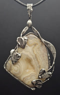 Mexican Lacy Druzy Pendant