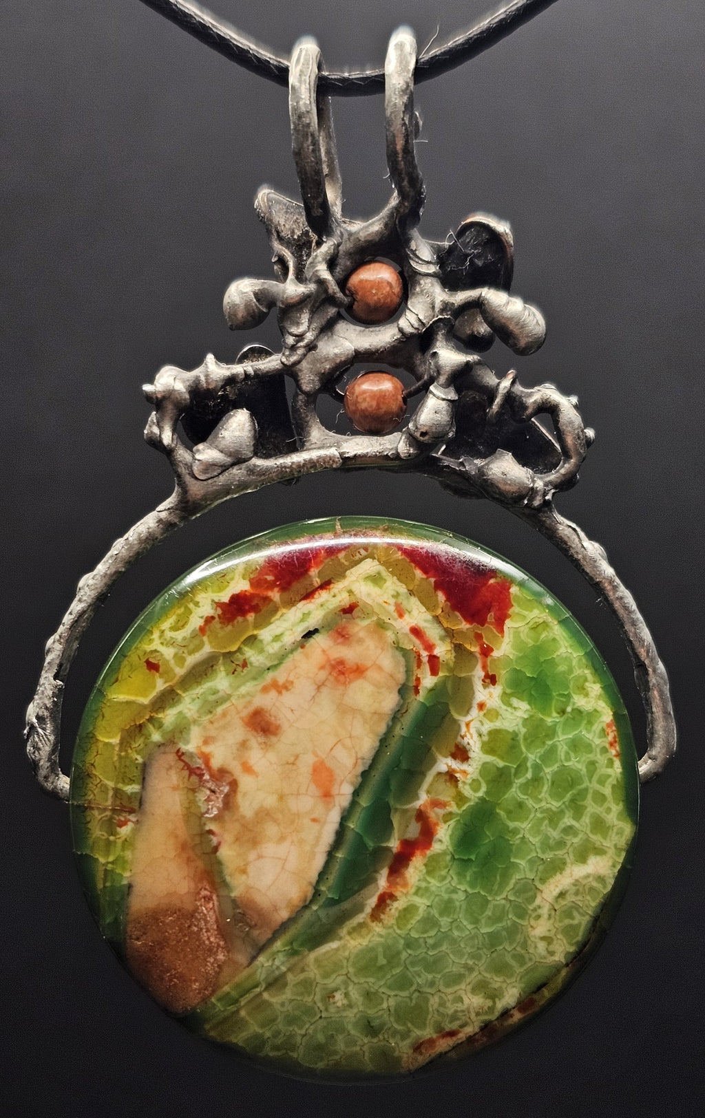 Rainforest Jasper Pendant