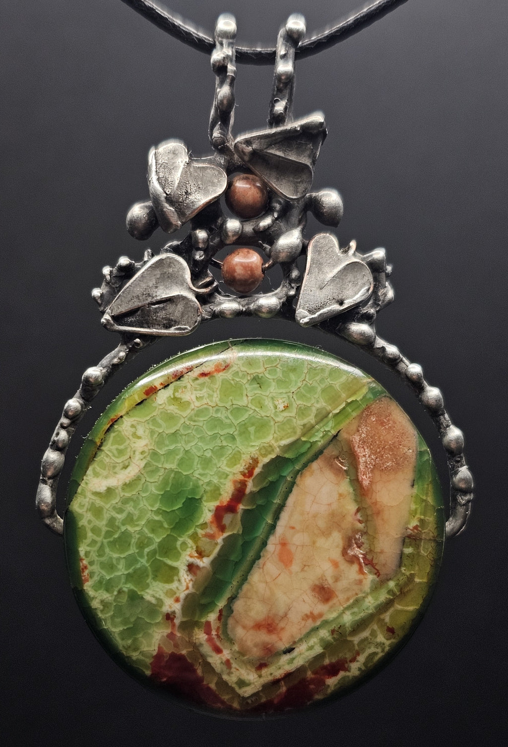 Rainforest Jasper Pendant