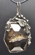 Titanium-Coated Druzy Agate Pendant